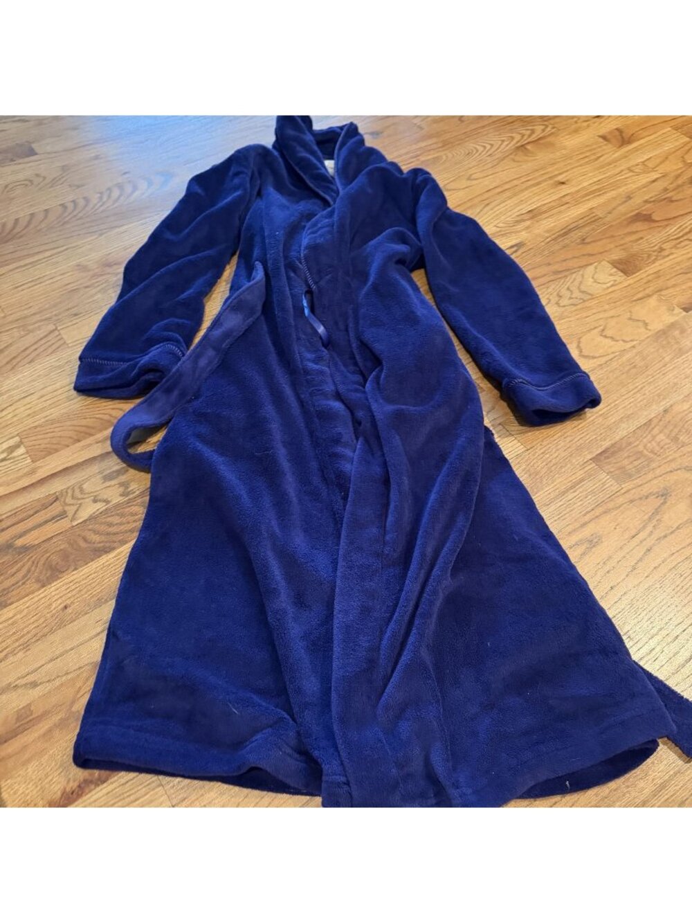 Kim Rogers Womens Fuzzy House Robe New Medium Purple